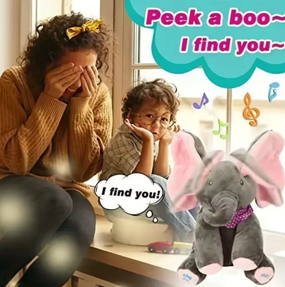Peekaboo Singing Elephant Toy