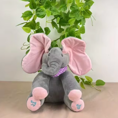 Peekaboo Singing Elephant Toy