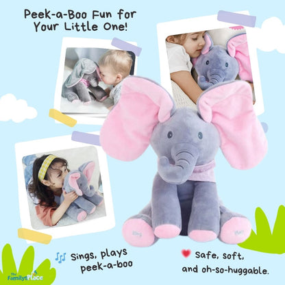 Peekaboo Singing Elephant Toy