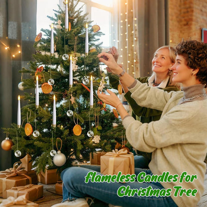 Elegante LED-Kerzen mit Fernbedienung- 6 Kerzen