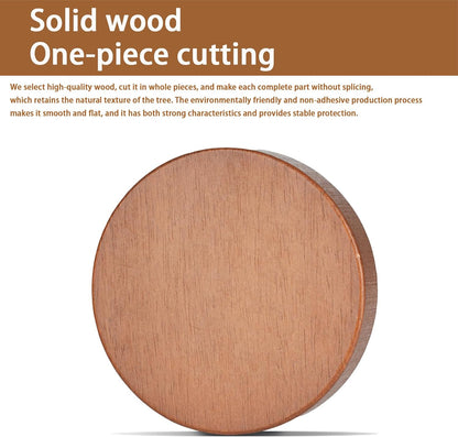 Christmas Tree Trivet Set - 4 Wooden Trivets & 1 Stand