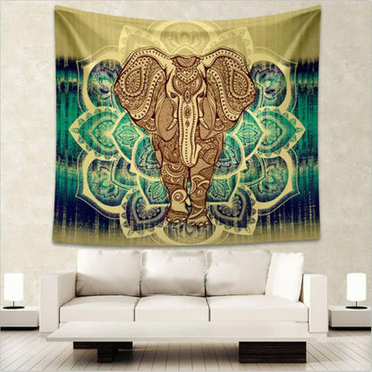 Indian Elephant Home Decor Mat - WikiWii
