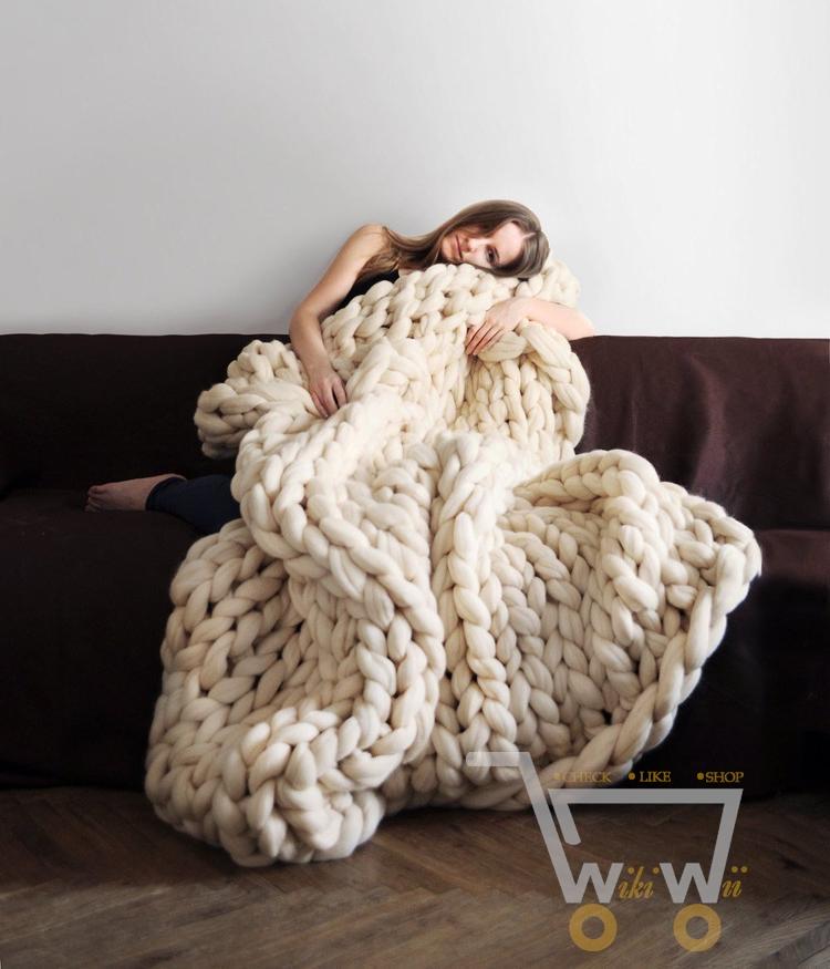 Handmade Knit Blanket - WikiWii