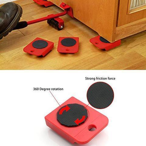 Easy Furniture Lifter Mover Tool Set - WikiWii