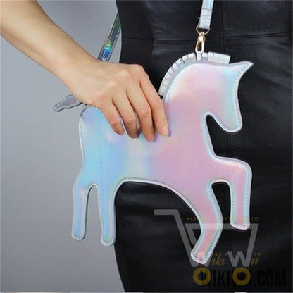 Leather Handbag Horse shape - WikiWii