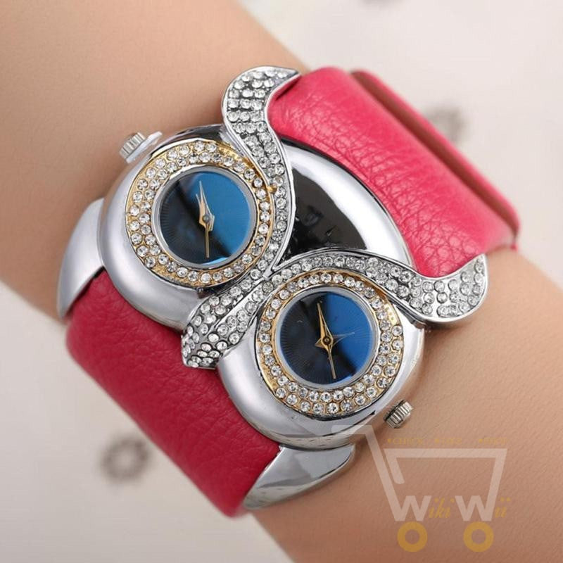 Leather Owl watch - WikiWii