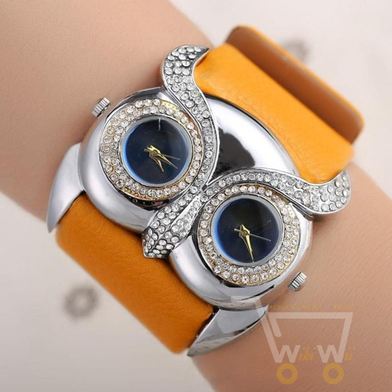 Leather Owl watch - WikiWii