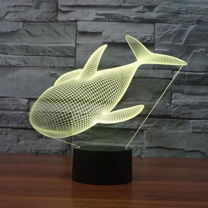 LED Baby Shark LAMP- 7 COLORS CHANGEABLE - WikiWii