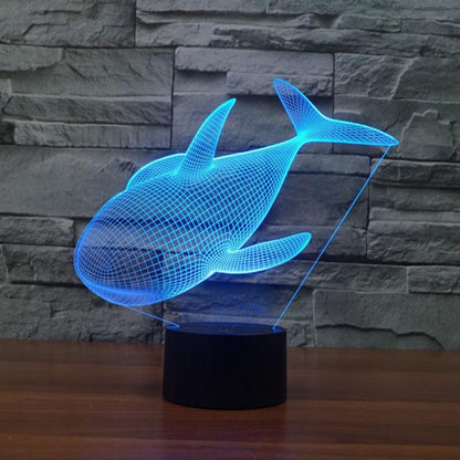 LED Baby Shark LAMP- 7 COLORS CHANGEABLE - WikiWii