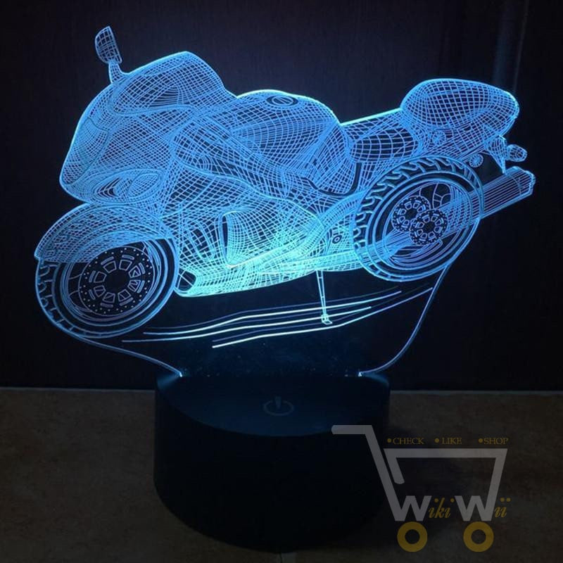 LED Bike LAMP- 7 COLORS CHANGEABLE - WikiWii