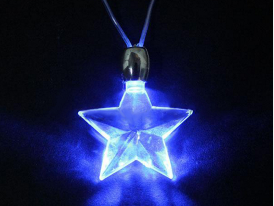 LED Blue Magnetic Light Necklace - WikiWii