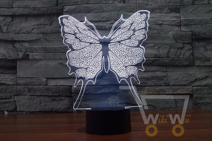 LED Butterfly LAMP- 7 COLORS CHANGEABLE - WikiWii