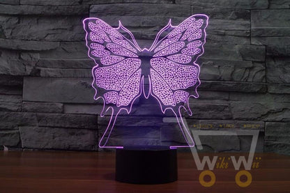 LED Butterfly LAMP- 7 COLORS CHANGEABLE - WikiWii