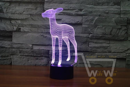 LED Deer LAMP- 7 COLORS CHANGEABLE - WikiWii