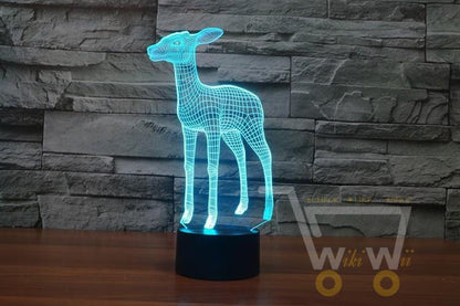 LED Deer LAMP- 7 COLORS CHANGEABLE - WikiWii