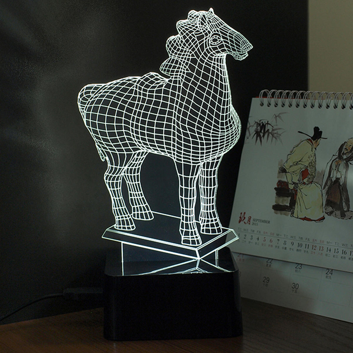 LED Horse SHAPE LAMP- 7 COLORS CHANGEABLE - WikiWii