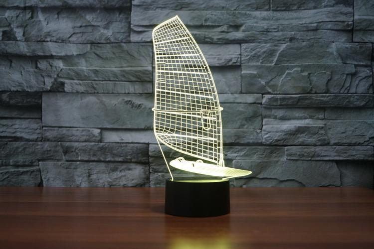 LED Sailing Board LAMP- 7 COLORS CHANGEABLE - WikiWii