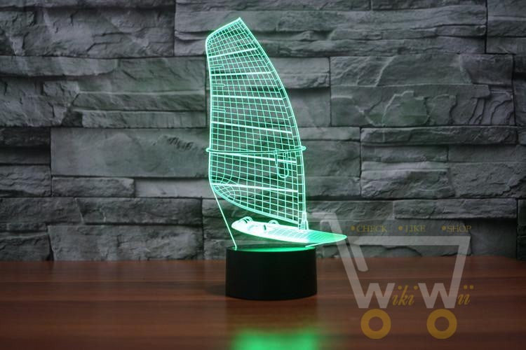 LED Sailing Board LAMP- 7 COLORS CHANGEABLE - WikiWii