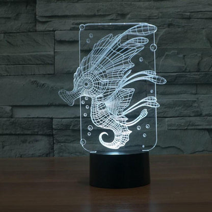 LED SEA HORSE LAMP- 7 COLORS CHANGEABLE - WikiWii