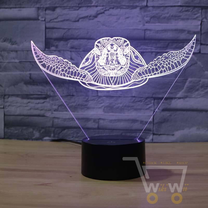 LED Sea Turtle Lamp- 7 COLORS CHANGEABLE - WikiWii