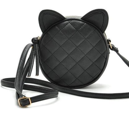 Lining Cat ears Mini shoulder handbag - WikiWii