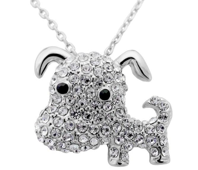 Lovely Dog Pendant Necklace - WikiWii