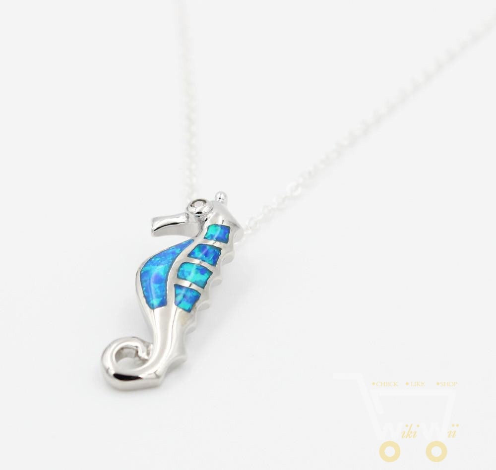 Lovely  Sea Horse Necklace - WikiWii