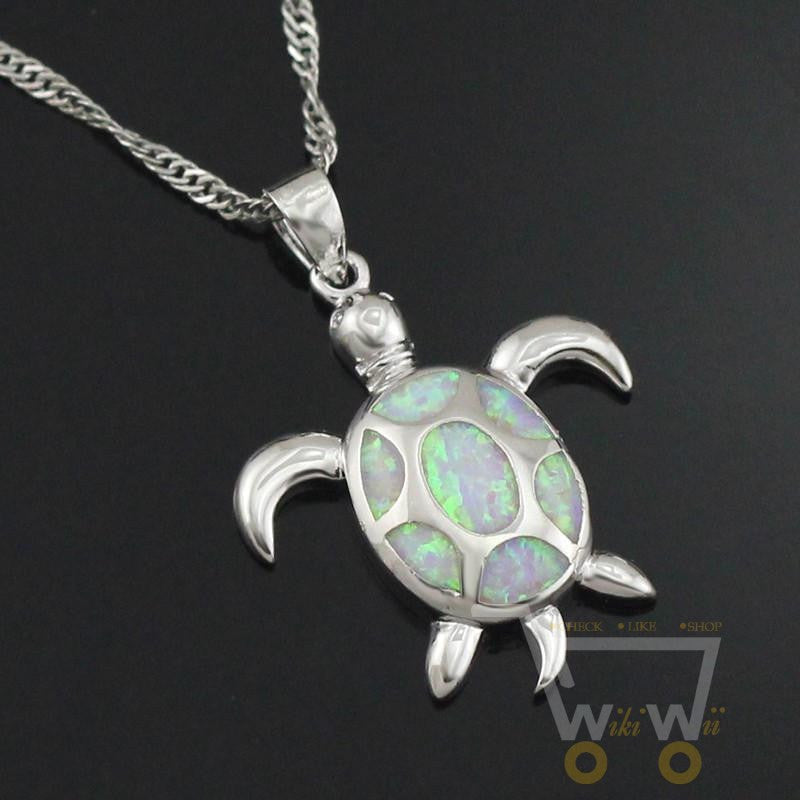 Lovely Sea Turtle Chain Necklace - WikiWii