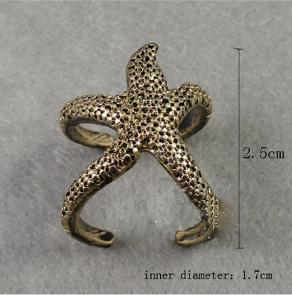 Lovely Starfish Ring - WikiWii