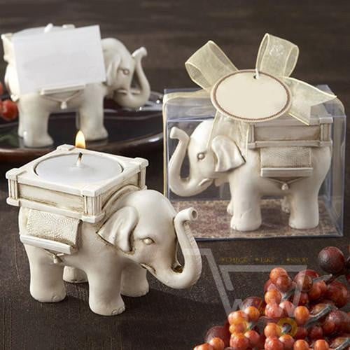 Lucky Elephant Candle Holder (1 PCs ) - WikiWii