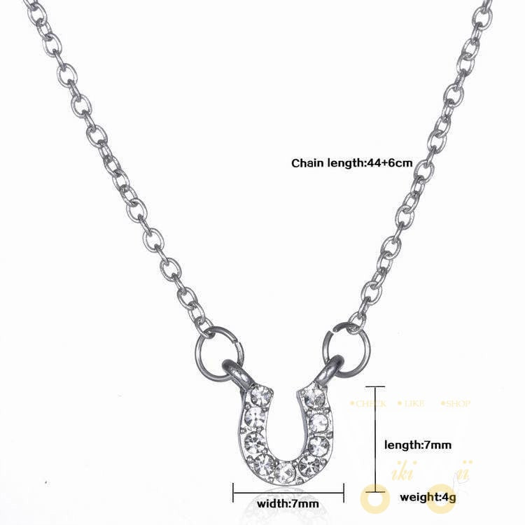 Lucky Horseshoe Necklace - WikiWii