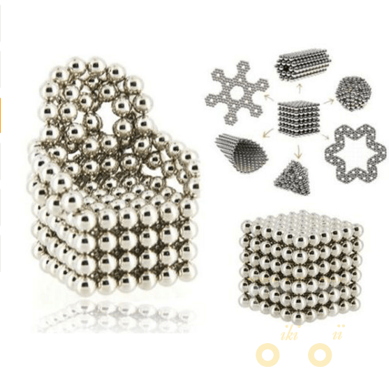 Magic Magnetic Balls 216 pcs - 3mm and 5mm Diameter - WikiWii