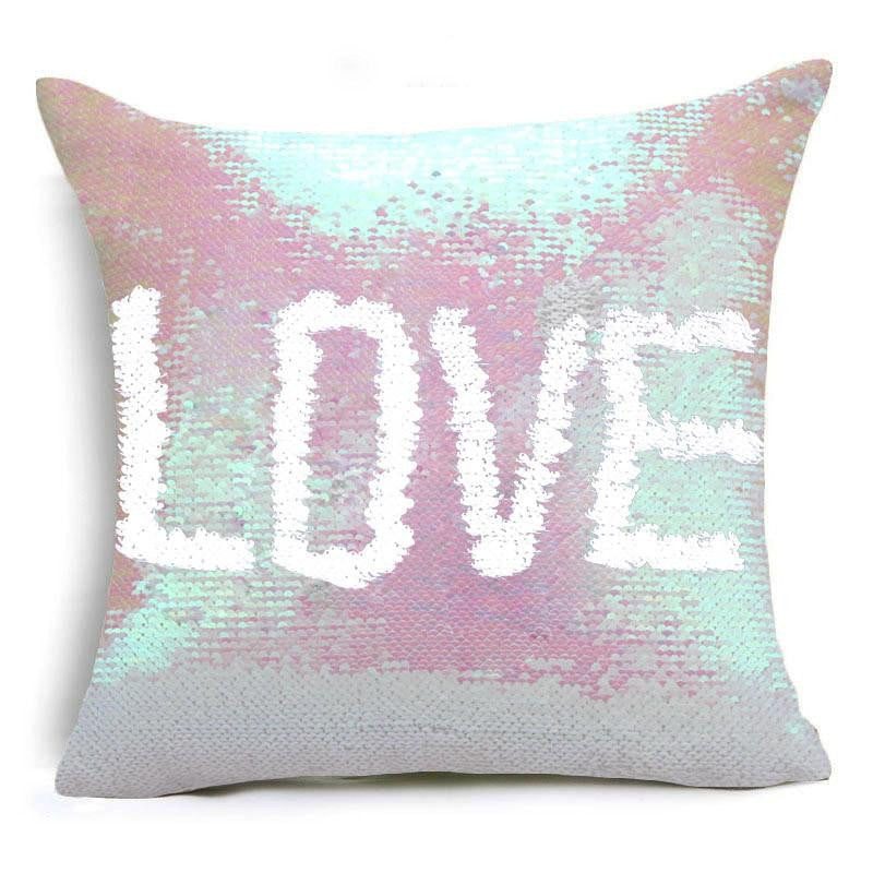 Magical Reversible Sequin Pillow Case - WikiWii