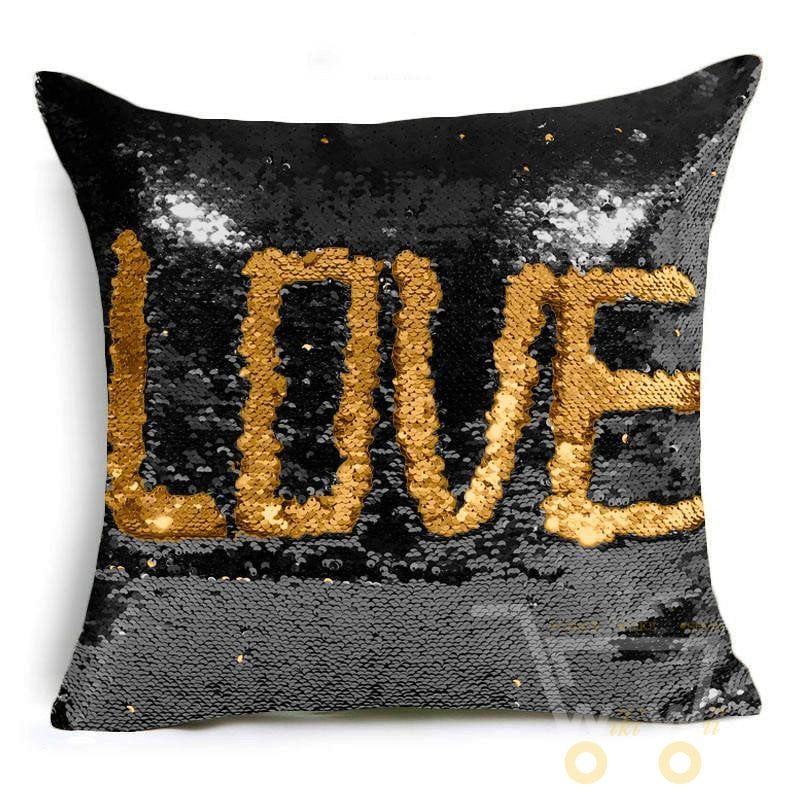 Magical Reversible Sequin Pillow Case - WikiWii