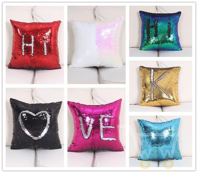 Magical Reversible Sequin Pillow Case - WikiWii