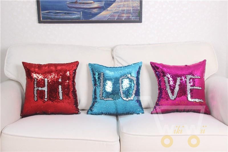 Magical Reversible Sequin Pillow Case - WikiWii