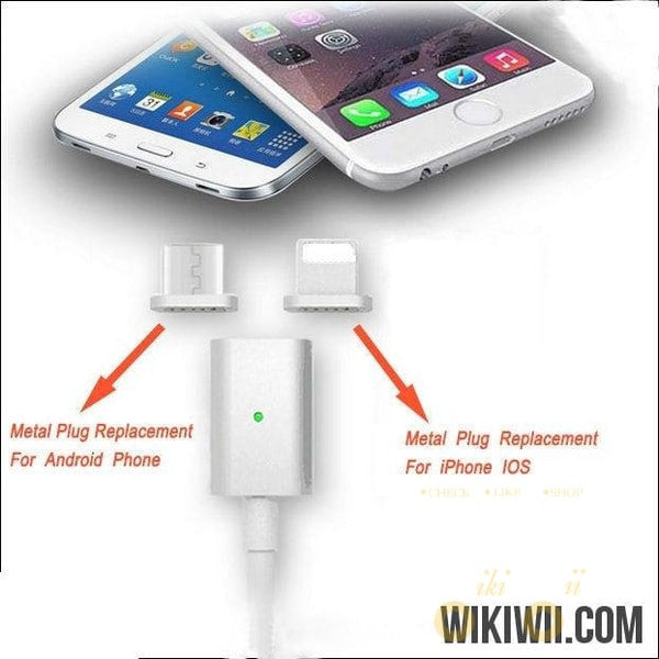 Magnetic Cable Charger for Iphone - Android - WikiWii