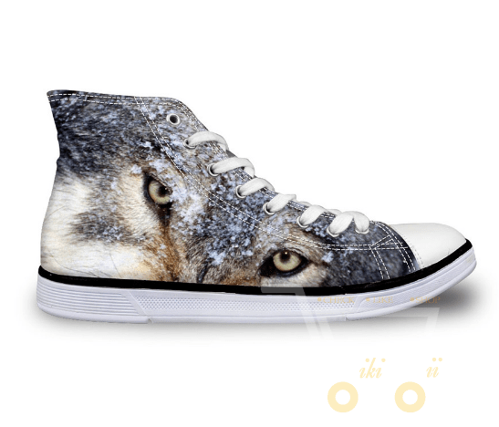 Mens Women Casual Wolf Shoes - WikiWii