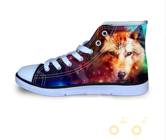 Mens Women Casual Wolf Shoes - WikiWii