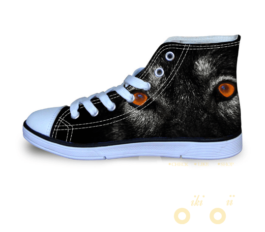 Mens Women Casual Wolf Shoes - WikiWii