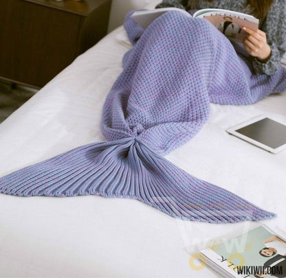 Mermaid Tail Blanket -Adult /child/baby - WikiWii