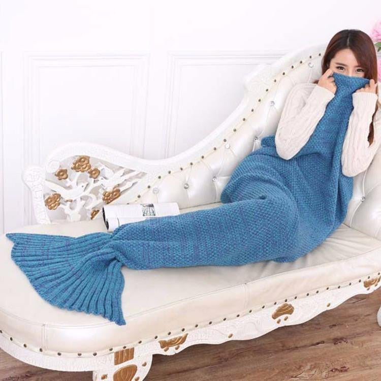 Mermaid Tail Blanket -Adult /child/baby - WikiWii