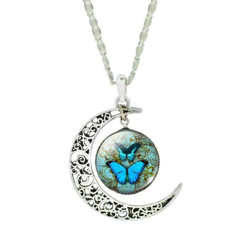 Moon Butterfly Necklace - WikiWii