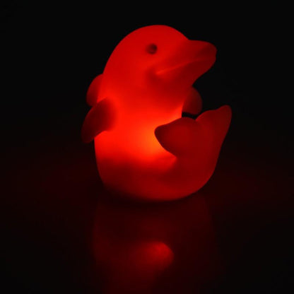 Multi Color Dolphin LED Lamp Light- 7 colors changeable - WikiWii