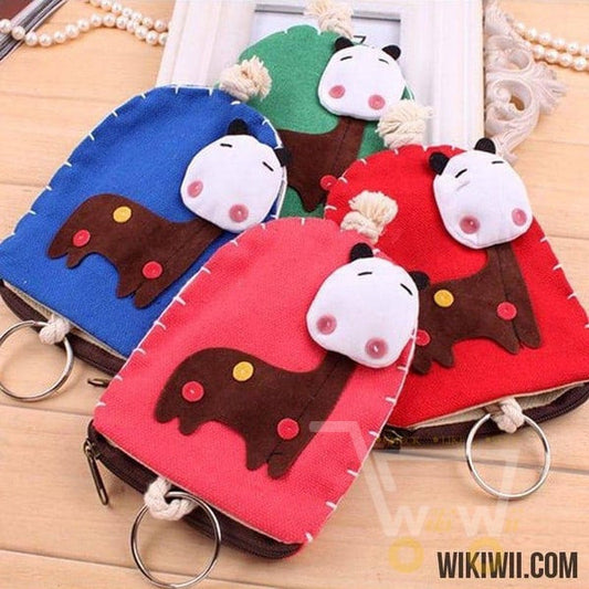 Multifunctional Lovely Giraffe Key Chain - WikiWii