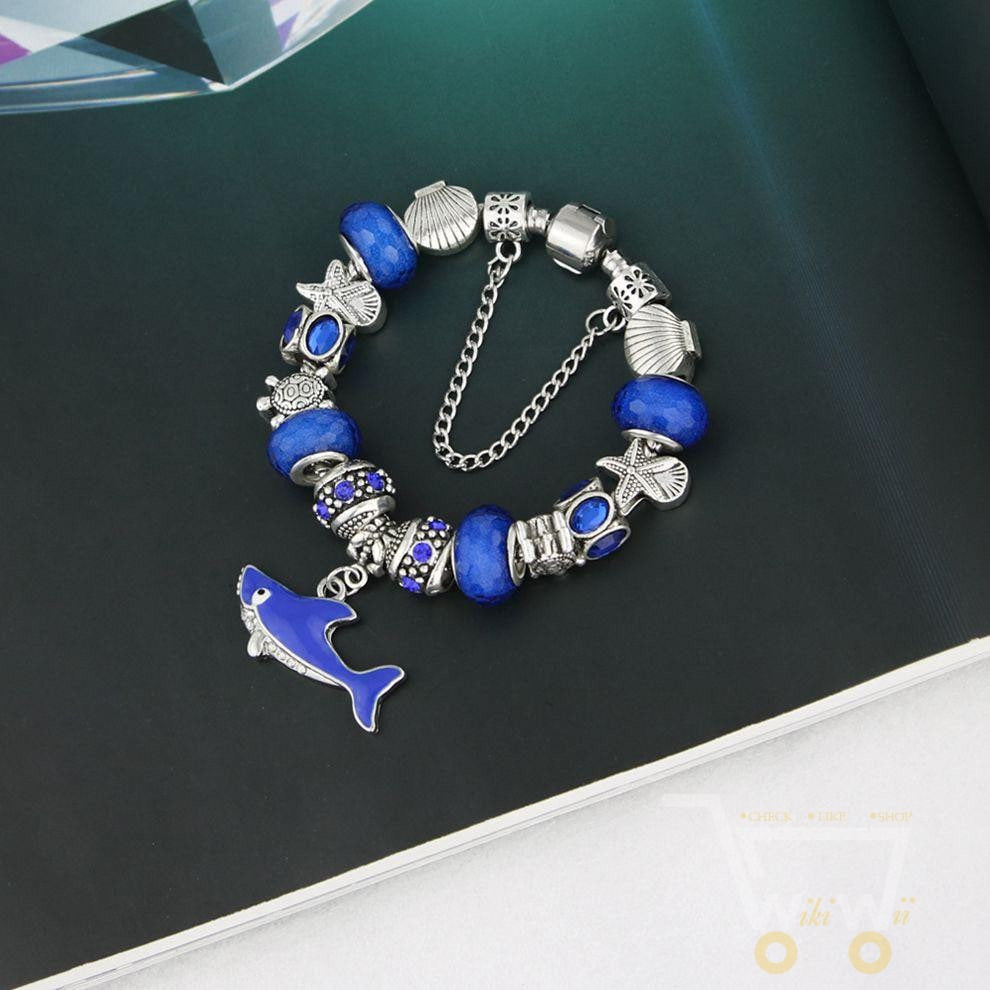 Ocean Style Sea turtles Shark Charm Bracelets - WikiWii