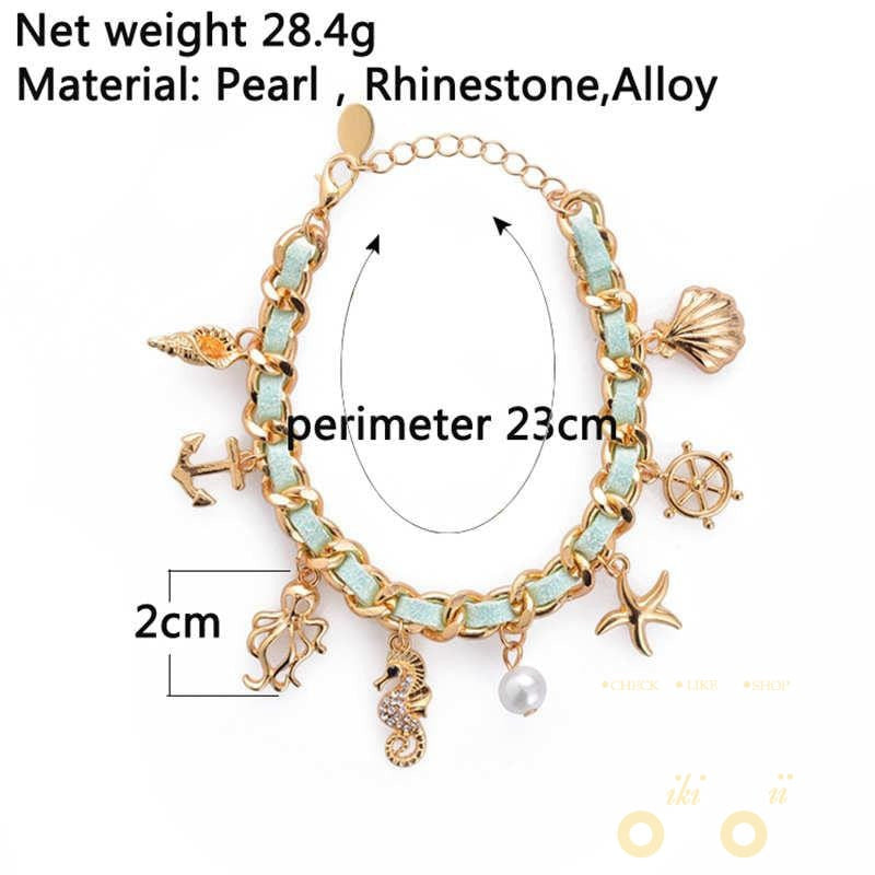 Ocean Style Starfish Bracelet - WikiWii