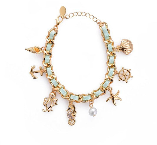 Ocean Style Starfish Bracelet - WikiWii