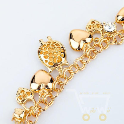 Owl Gold Love Bracelets - WikiWii