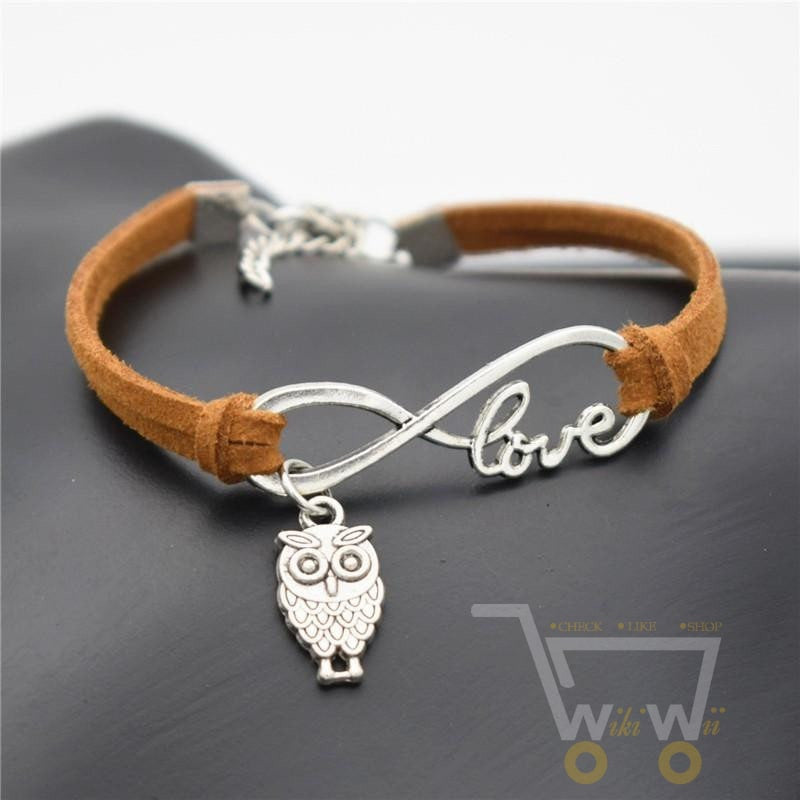 Owl INFINITY BRACELET - WikiWii